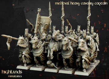 Тяжелая кавалерия - Бретония - Миниатюры Хайленда