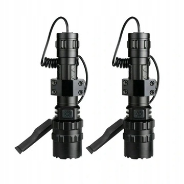 2 x NAJMOCNIEJSZA LATARKA 9000lm USB 2 Bateria