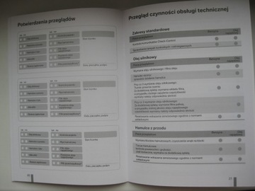BMW książka serwisowa przeglądów 2004 PL oryginał