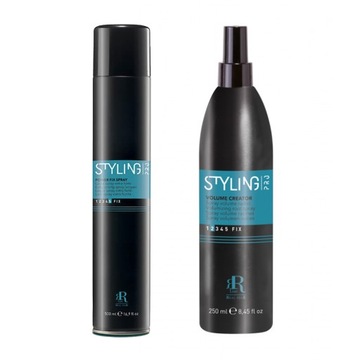 RR STYLING PRO POWER FIX SPREY 500 ml + SPREY NA OBJĘTOŚĆ 250 ml