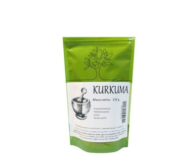 KURKUMA MIELONA 150 g Najwyższa jakość od ECOBI