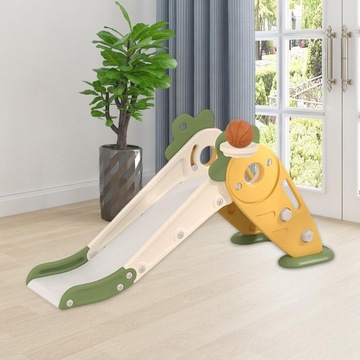 Kids Slide Motor Skill Zabawka Antypoślizgowa Żółty C