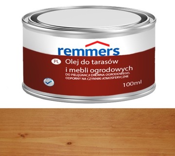 Remmers Pflege-ol olej do tarasu Próbka 100ml Teak