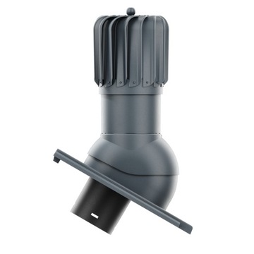 ВРАЩАЮЩИЙСЯ продолговатый вентиляционный камин fi125 BRAAS TEVIVA COLORS