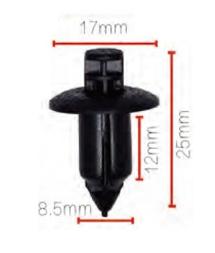 УНИВЕРСАЛЬНЫЕ ЗАЖИМЫ ШПИЛЬКИ ЗАКЛЕПКИ ОБИВКА КОЛЕСНЫЕ АРКИ БАМПЕР КРЫШКА ДВИГАТЕЛЯ