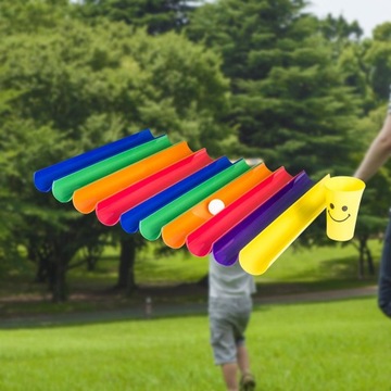 Pipeline Kit Gry grupowe Pipeline Challenge dla dorosłych Pole 10 Half Pipes