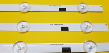 СВЕТОДИОДНЫЕ ПОЛОСКИ SAMSUNG UE58H5200 UE58J5200 DMGE-580SMA-R3 DMGE-580SMB-R3