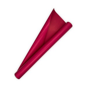 Folia Florystyczna KROPKI MAK MALINA 50cm/9y Papier do pakowania