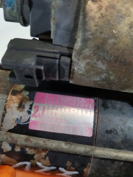 STARTÉR 28100-22040 TOYOTA COROLLA VERSO 1.8 VVTI 1ZZ-FE