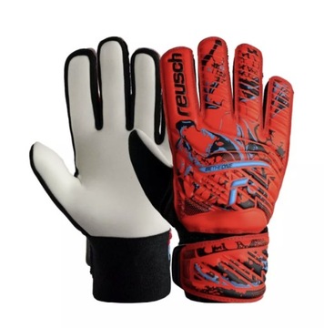 Rękawice bramkarskie Reusch Attrakt Starter r.8