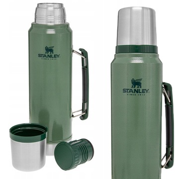 Termos STANLEY stalowy LEGENDARY Classic 1L zielon