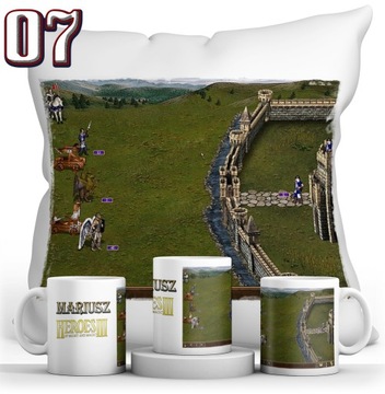 HEROES SET 3 III КРУЖКА + ПОДУШКА + ИМЯ