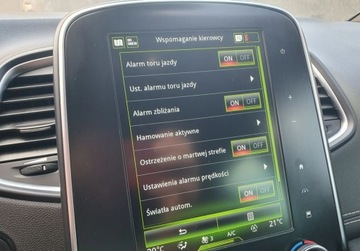 Renault Scenic IV 1.3 Energy TCe 140KM 2018 Renault Scenic Full LED Bezwypadkowy Serwis GetHelp 1.3 Benzyna, zdjęcie 14