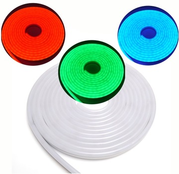 neon flex RGB 12V ledon wielokolorowy WĄŻ ŚWIETLNY