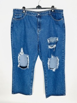 Jeansowe spodnie dziury 6XL 52 PrettyLittleThing