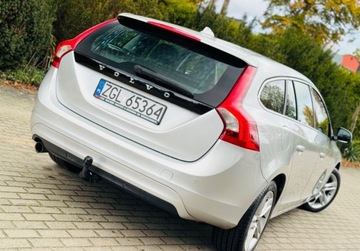 Volvo V60 I Kombi 1.6 DRIVe 115KM 2013 Volvo V60 LIFT Led Klimatronik Drewno Virtual Cockpit Navi Serwis Gwarancja, zdjęcie 2