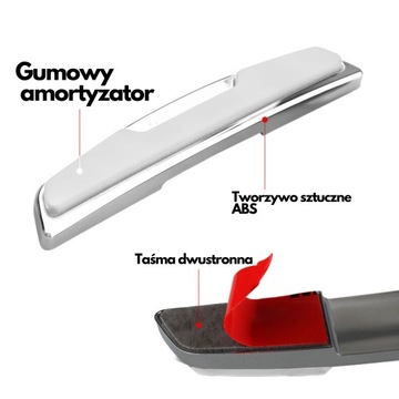 ODBOJNIKI ODBOJE LISTWY NA RANT DRZWI SAMOCHODU AUTA STOPERY OCHRONNE
