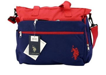 Torba Przewijak rozkładany podróżny miękki dla mamy U.S. Polo Assn. UNIKAT