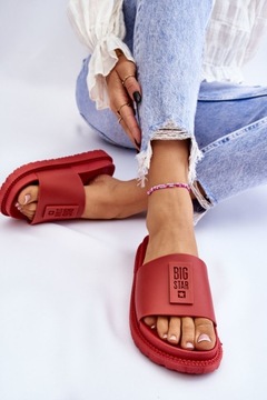 ТАПОЧКИ ЖЕНСКИЕ BIG STAR LL274430 RED 37