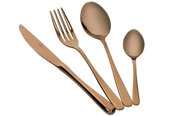 ZWIEGER VESPER COPPERY ZESTAW SZTUĆCÓW 24 EL