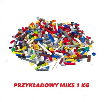 КОНСТРУКЦИЯ — 1 КГ LEGO BRICK ORIGINAL — КЛАСС 1!