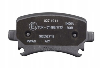 ECONOMY klocki hamulcowe SKODA JZW698451Q