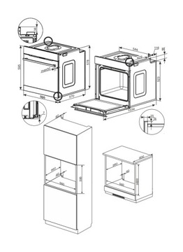 KERNAU KBO 1076 SPTB + комплект KIH 6435-4B BL