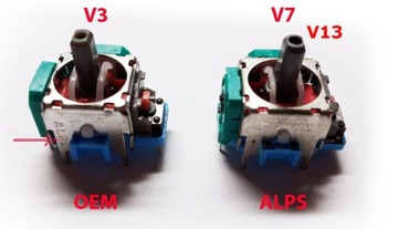 Оригинальный аналоговый планшет V7 3D ALPS Dualshock PS4