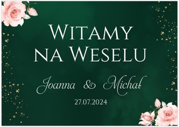 Plan stołów gości tablica na wesele A5 8szt