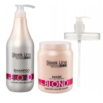STAPIZ Szampon Maska do włosów BLUSH BLOND 2x1000