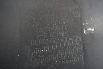 HYUNDAI XG30 NÁRAZNÍK PŘEDNÍ