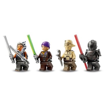 LEGO Star Wars 75362 Prom kosmiczny Jedi T-6 Ahsoki Tano + Torba prezentowa