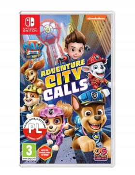 PSI PATROL MIASTO PRZYGÓD WZYWA NINTENDO SWITCH / KARTRIDŻ / PO POLSKU PL