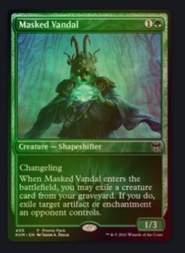Masked Vandal Kaldheim: Promos FOIL B06