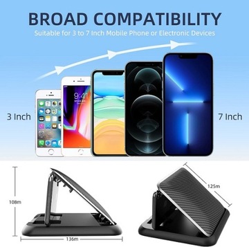 АВТОМОБИЛЬНЫЙ ДЕРЖАТЕЛЬ ТЕЛЕФОНА ДЛЯ КАПИТЫ, ПРИБОРНОЙ ПАНЕЛИ АВТОМОБИЛЯ