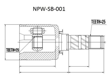 NPW-SB-001 NTY KLOUB VNITŘNÍ