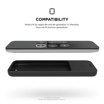 Чехол Elago R2 Slim для Apple TV Siri Remote 1-го поколения, черный