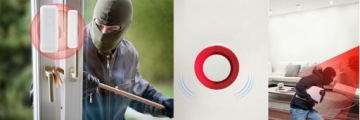 Беспроводная сигнализация WIFI СИРЕНА TUYA GOOGLE ALEXA