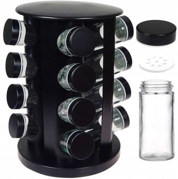 ПОЛКА ДЛЯ СПЕЦИЙ-ОРГАНИЗАТОР НА 16 СТЕКЛЯННЫХ БАНОК КОНТЕЙНЕРЫ +144NAKLE FUNNAL