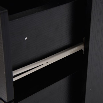 Стол для ногтей Портативный деревянный маникюрный стол с 1 дверью и 2 ящиками на колесах для Be