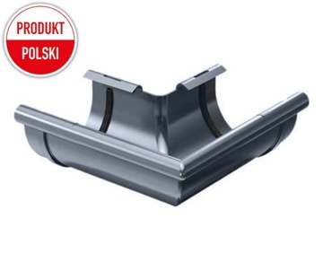 NAROŻNIK PVC ZEWNĘTRZNY 100 PROAQUA 90' GRAFITOWY