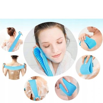 МАССАЖЕР ДЛЯ ОБМЫВАНИЯ СПИНЫ ТЕЛА НОГ ЩЕТКА ДЛЯ НОГ