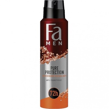 Fa Dezodorant MEN 150ml PURE Protection 72h DE