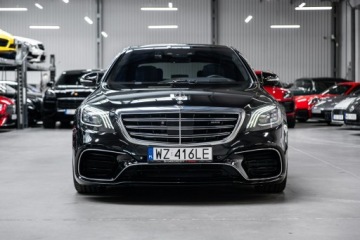 Mercedes Klasa S W222 Limuzyna wersja długa Facelifting AMG 4.0 AMG 63 S 612KM 2018 Mercedes S 63 AMG 26000 km! Bezwypadkowy., zdjęcie 2