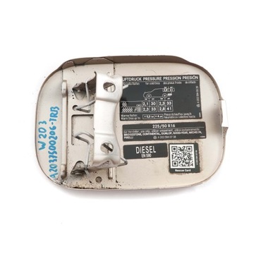 Mercedes W203 Травертин Бежевый лючок топливного бака