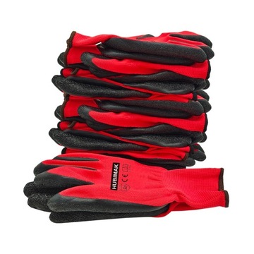 RĘKAWICE RĘKAWICZKI ROBOCZE LATEX r 11/XXL 10 par
