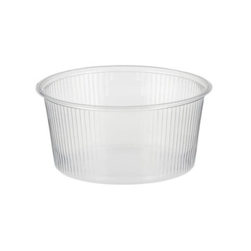 POJEMNIKI okrągłe + wieczko 250ml MIEKKIE 50szt