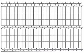 3D панели для забора - 1,73 м / 5 мм КОРИЧНЕВЫЙ