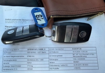 Kia Venga Mikrovan 1.4 DOHC CVVT 90KM 2015 Kia Venga 1.4 90KM Navi Panorama Kamera KEY Bezwypadkowy Dla wymagajacy, zdjęcie 30