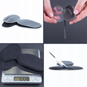 ГЕЛЕВЫЕ НАБОРКИ ДЛЯ ПЯТОЧНИКОВ амортизирующий каблук_черный